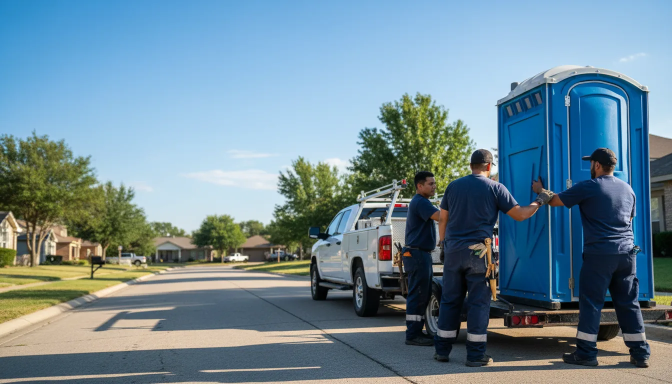 Portable Toilet Rental in Columbia Station, OH near me